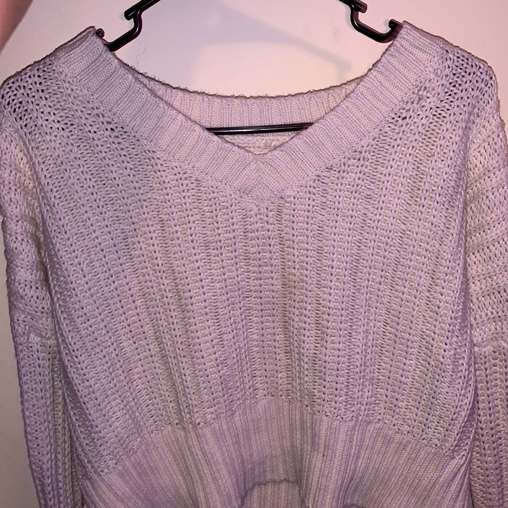 Aéropostale White Sweater
